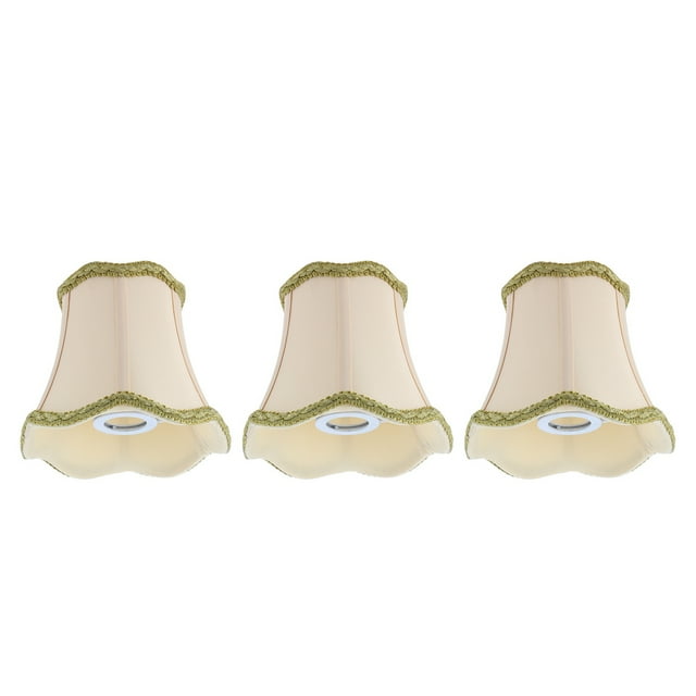 Accesorio de lámpara, pantalla de tela de 3 piezas Pantalla de lámpara de tela europea Pantalla de lámpara de pared fiel a su promesa
