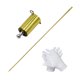 thumbnail image 1 of 1 Uds., 1,3 metros, personal de bolsillo mágico portátil, varita Flexible de Metal de acero inoxidable para exteriores, varitas retráctiles para trucos de magia04Porcelana Deng Xun unisex, 1 of 2