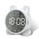 thumbnail image 1 of Indoor LED Screen Screen Reloj de alarma Oficina Multifuncional Recargable Bluetooth Bluetooth Reproductor de música Brillo Ajustable Blanco Inevent HA010351-01B, 1 of 6
