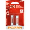 Sylvania 211-2 Long-Life Miniature Bulb, 2 pack, Compatible with Multiple Cars