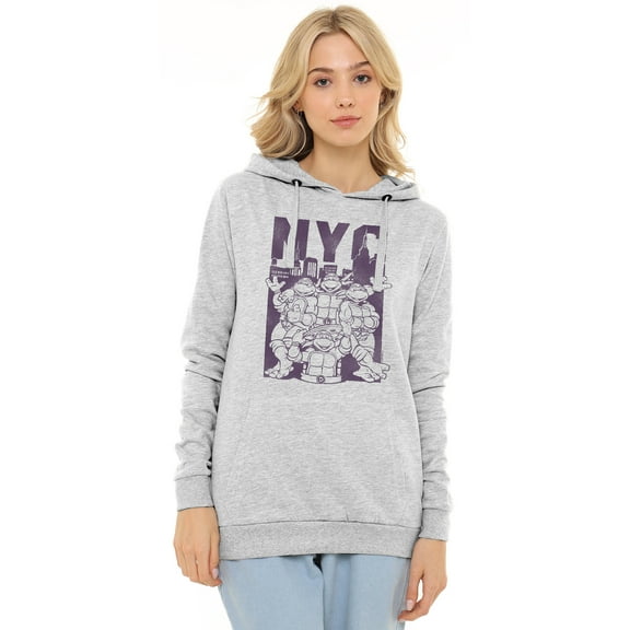 Teenage Mutant Ninja Turtles TMNT NYC Turtles Women's Hoodie