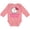 Mauve, variant on Inktastic Volleyball Butterfly Princess Girls Long Sleeve Baby Bodysuit