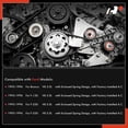 thumbnail image 2 of A-Premium Engine Serpentine Drive Belt Kit Compatible with Ford Cars - F-150 F150, F-250 F250, F-350 F350, Bronco, 1993 1994 1995 1996 - OHV 5.0L, 2 of 6