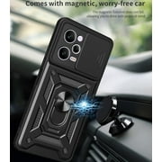 Case for Xiaomi Redmi Note 12 Pro 5G (Not 4G) with Camera Cover