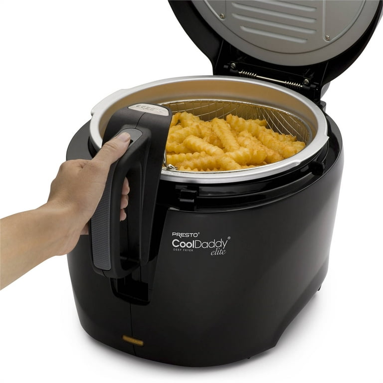 Presto CoolDaddy Cool-Touch Deep Fryer*Model no. 05444 White Color