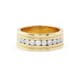 thumbnail image 4 of 1-1/10 Carat T.W. Diamond Men's 14kt Yellow Gold Wedding Band, 4 of 5