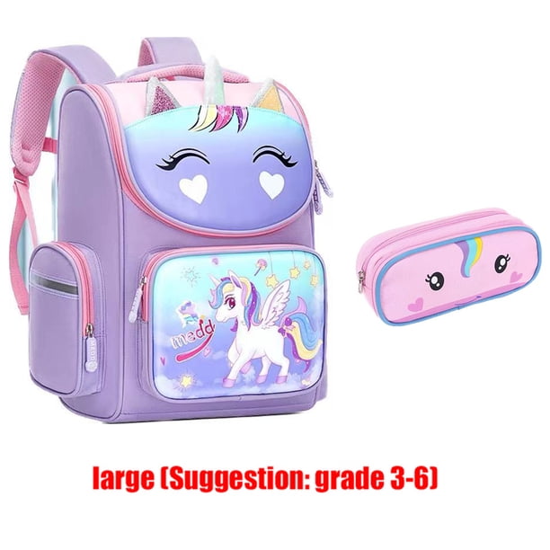 Mochila Escolar Para Niños , Escuela Primaria , Estudiantes , Reducción De Carga , Protección De Columna Vertebral 1-3-6 Grado , Linda Bolsa Espacial