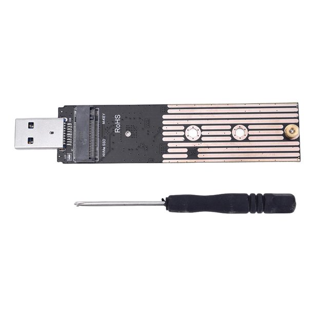 Convertidor de disco duro M.2 NVME Riser Board 10Gbps Gen 2 para Samsung 970 960 Series
