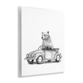 thumbnail image 3 of Stupell Industries Bear in Vintage Vehicle Wall Plaque Art design by Rachel Nieman, 14 x 11, 3 of 7