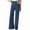 *Blue, variant on ClodeEU Women Wide Leg High Waist Denim Pants,Loose Jeans with Pockets ,Fashion Casual Denim Pants Army Green,Womens Plus XL