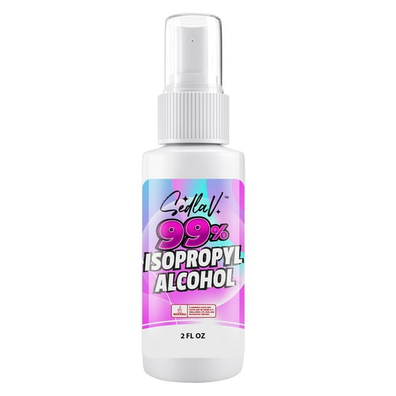 SEDLAV 99% Isopropyl Alcohol Spray Bottle, 99% Isopropyl Alcohol Sprayer, Isopropyl Alcohol Spray Bottles Small, Isopropyl Alcohol 99 Percent Small Bottle, Isopropyl Alcohol Travel Size 2 Oz