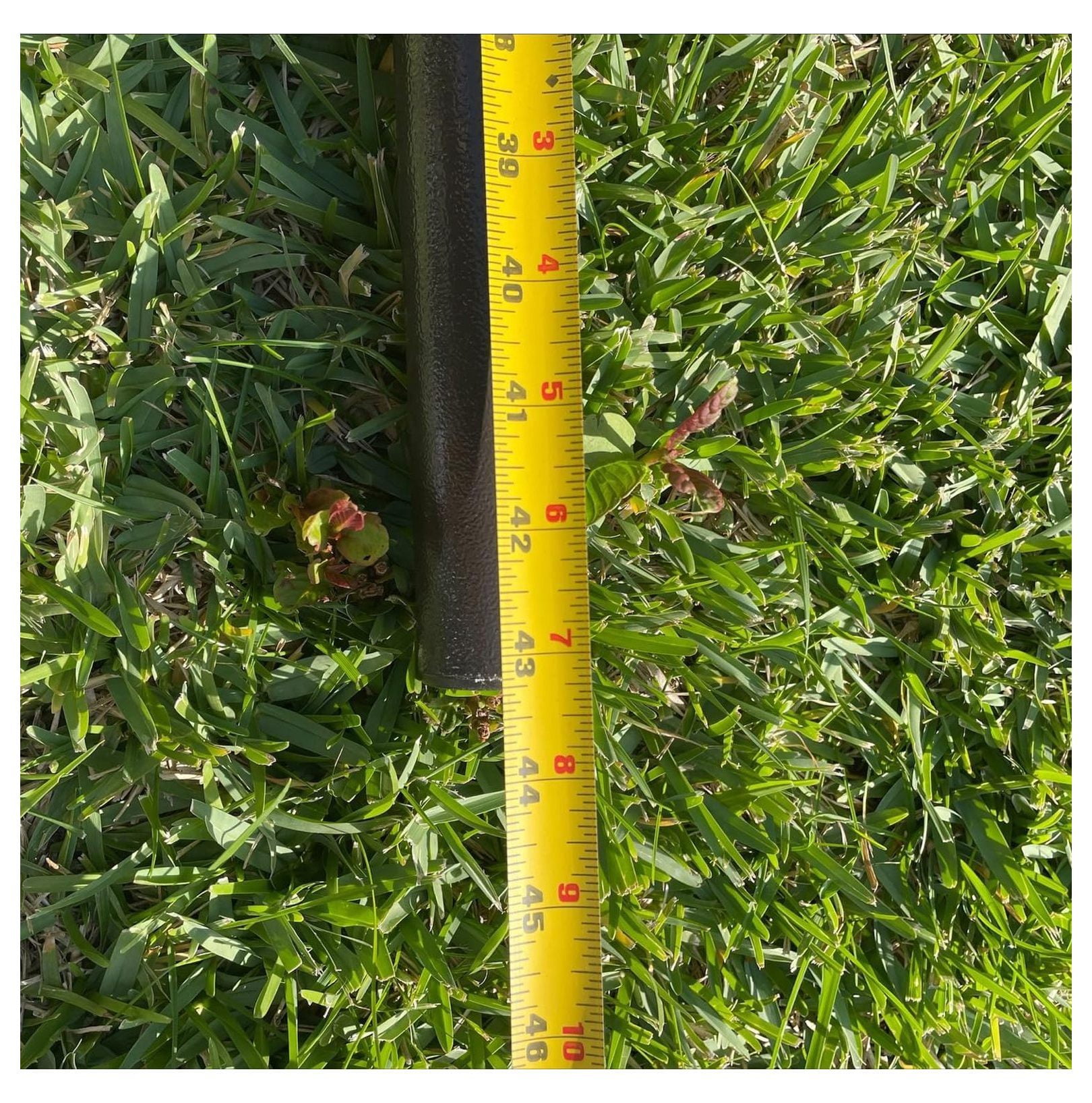43 Inch Patio Umbrella Replacement Pole - Bronze - 9 Foot Umbrella Extension - Bar Height Table Compatible - 1 1/2" OD, 1 3/8" ID