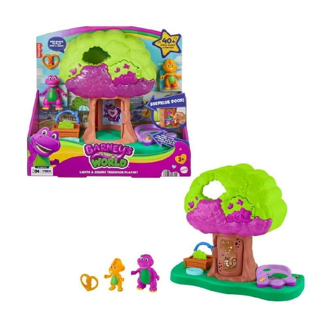 Set de Juego Barney Casa del Árbol