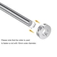 thumbnail image 4 of Uxcell Double Split Shaft Collar 18mm Bore Clamp-On Collars, 40mm OD, 12mm Width 2 Pack, 4 of 6