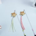thumbnail image 3 of Cat Wand Star Tassel Creative Decorative Kitten Interactive Wand Cat Bell Wand, 3 of 10