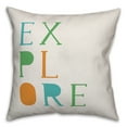 thumbnail image 2 of Creative Products Explore 16x16 Spun Poly Pillow, 2 of 3