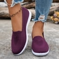 thumbnail image 2 of Rokment Nursing Walking Shoes for Women 2026 Spring Fall Lightweight Comfortable Mesh Memory Foam Othopedic Slip on Driving Tennis Non-Slip Work Loafers Flat Dark Purple Size 6.5, 2 of 7