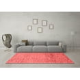 thumbnail image 3 of Ahgly Company Indoor Rectangle Abstract Red Modern Area Rugs, 2' x 4', 3 of 4