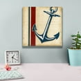 thumbnail image 4 of Epic Graffiti "Americana Captain's Anchor" by Ethan Harper, Canvas Wall Art, 12"x12", 4 of 8