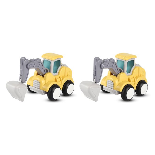 Vogacara Vehículos de ingeniería de juguete, coches alimentados por fricción, modelo de jardín de infantes, aprendizaje educativo para Type1 NO1
