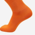 thumbnail image 6 of Generic Clearance Childrens Socks Kids Toddler Soccer Socks 3 Pairs Knee High Striped Tube Socks Unisex Breathable Sports Running Or Training for Personality Vintage Leisure Classic(One Size,Yellow), 6 of 8