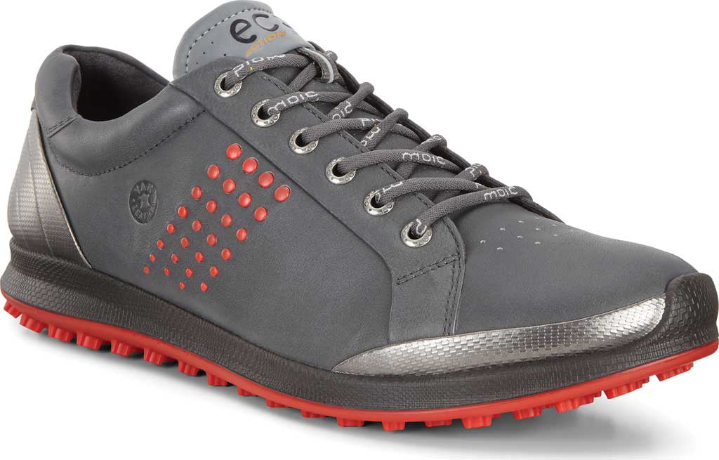 Men's ECCO Hybrid Tie Hydromax Shoe Shadow Leather 41 M - Walmart.com