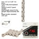 thumbnail image 2 of Naiovety 9  10  11 Cadenas de velocidad Cadena de bicicletas de montaña Conector Seguridad Multifunción Universal Ciclismo Motocicleta Scooter Ciclismo 10 velocidades Naiovety OD026114-01, 2 of 6