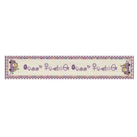 

Flag Creative Easter Table Cotton Printed Decorations Table Polyester Table Cloth 48x36 Tablecloth