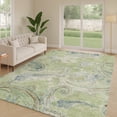 thumbnail image 6 of Addison Rugs Chantille Indoor/Outdoor Transitional Paisley Aloe Machine Washable Rectangle Rug, 10' x 14', 6 of 8