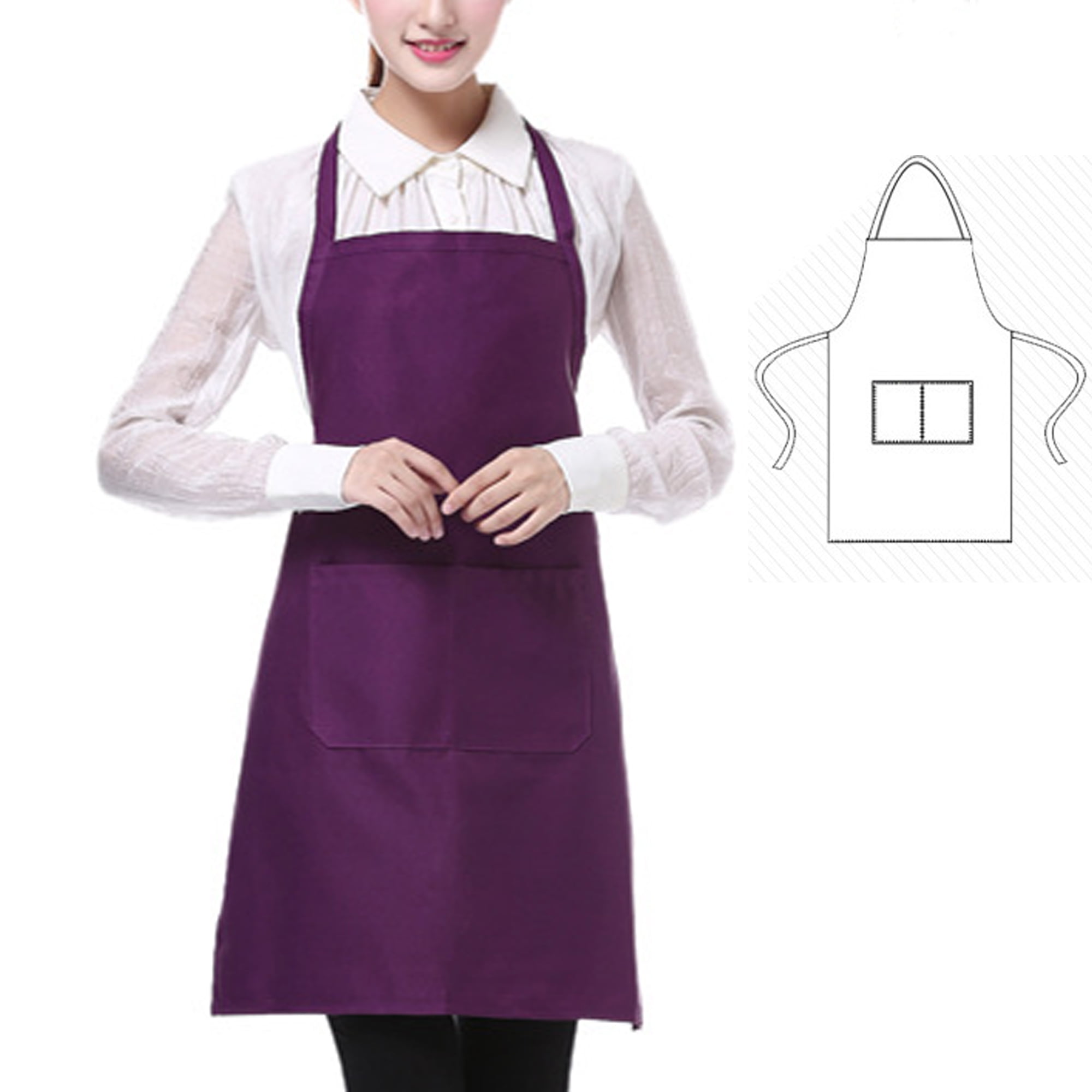 Augusta Sportswear Tavern Apron With Pouch OS 