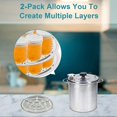 thumbnail image 4 of 2Pack Stainless Steel Canner Rack, 4 of 6