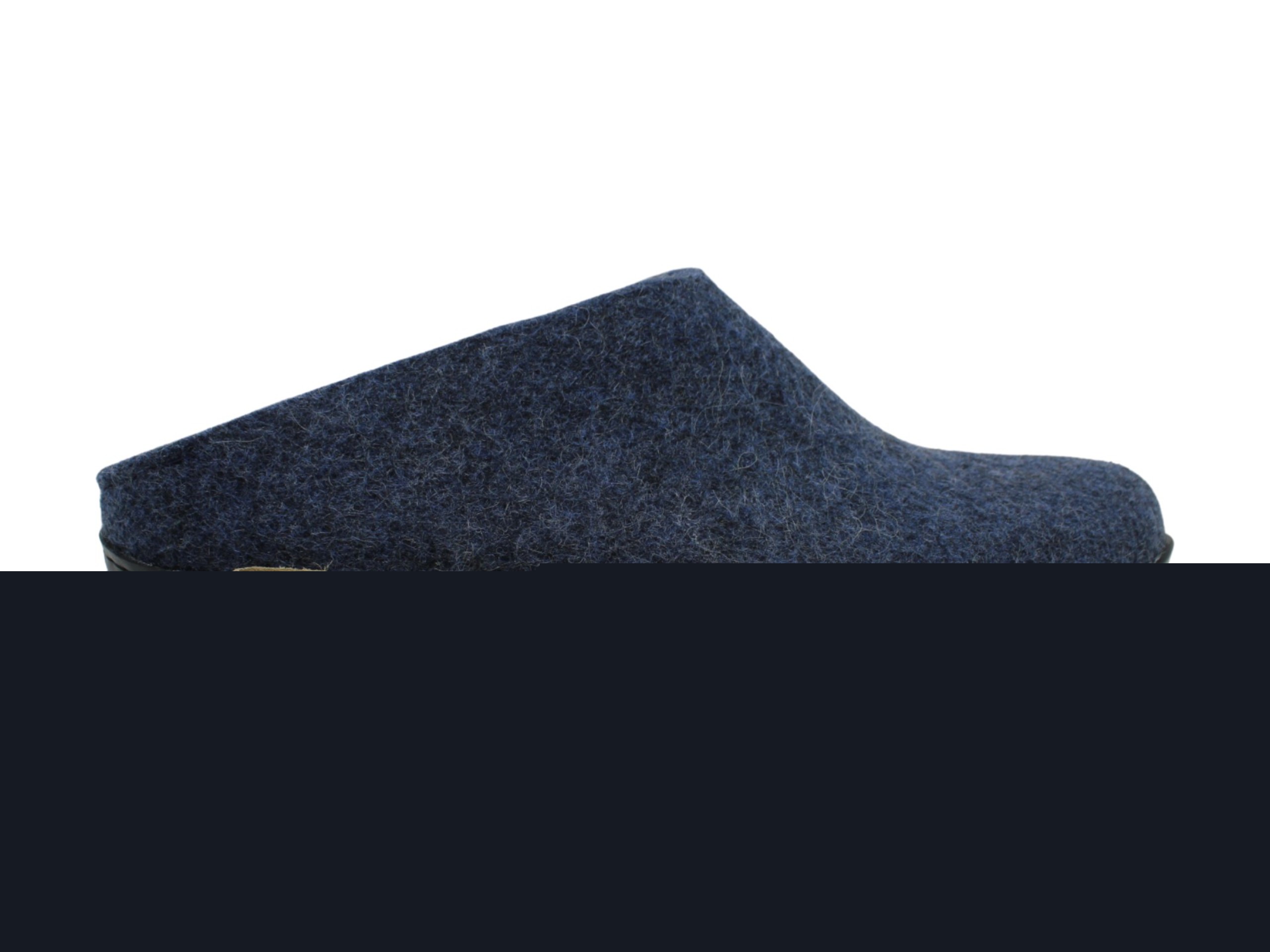 Glerups Unisex BR-10-02 - Felt Slippers With Rubber Sole 44 M