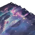 thumbnail image 3 of Yayeee Shower Curtain with Hooks 72"x72" Waterproof Fabric Bathroom Hanging Decor, Astronaut Pattern, 3 of 5