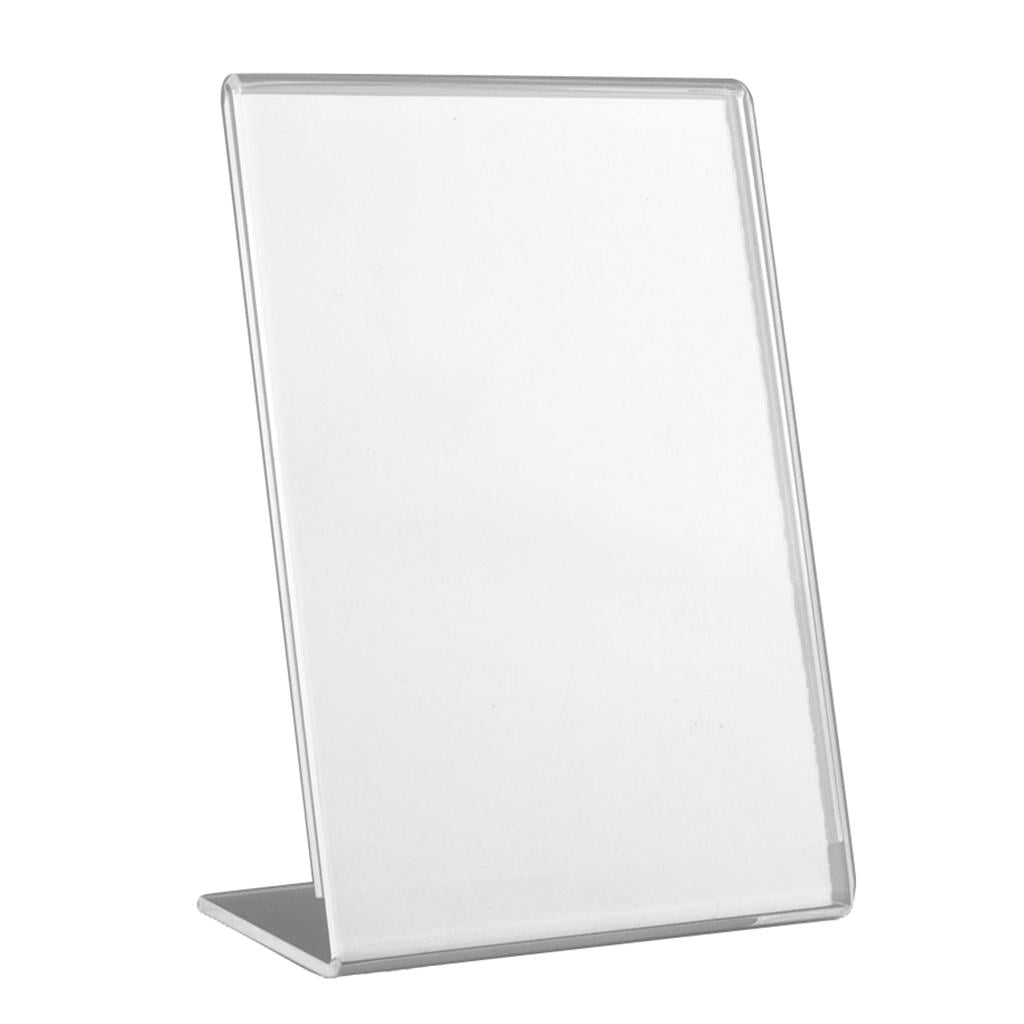 Flat-Rate-Shipping 12 Clear Acrylic Sign Holder Display Photo or Picture Frames 