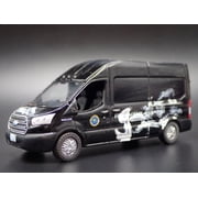 Open Box 2015 15 FORD TRANSIT SPRINTER VAN FBI GRAFFITIED 164 SCALE DIECAST MODEL CAR