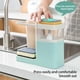 thumbnail image 4 of Toystoory Caja de salida automática de detergente para cocina, estante de almacenamiento de plástico portátil, dispensador de líquido ligero de secado Cocina y Comedor Rosa Toystoory HA083844-04B, 4 of 6