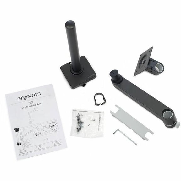 Ergotron Mounting Arm for Monitor Black 45669224