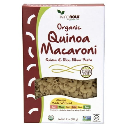 (6 Pack) NOW Foods Quinoa Macaroni Pasta, 8 Oz