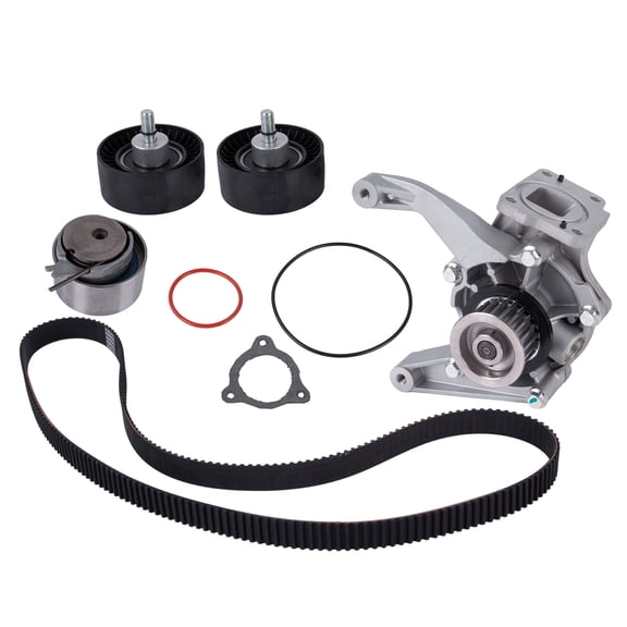 Timing Belt Kit with Water Pump Compatible with 2005-2006 Jeep Liberty 2.8L Diesel Turbo