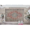 thumbnail image 6 of Front Door Rug, Moroccan Design Rug, Kitchen Rug, Floral Rug, Moroccan Design Rug, Floral Pattern Rug, Nursery Rugs, Large Rug, Turkish Rug, 3.3'x6.5' - 100x200 cm, 6 of 8