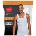 thumbnail image 2 of Hanes Comfort Fit Cotton Tank Top, 6 Pack (Men's), 2 of 2