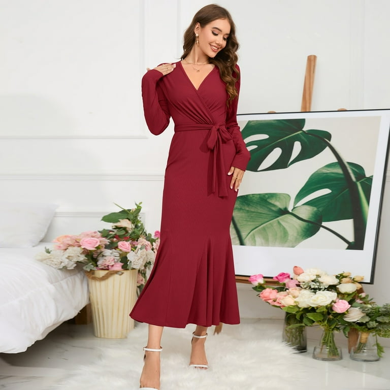 high neck floral dress long sleeve Blue Floral Long Sleeve High Neck Ruffle Maxi Dress