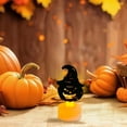 thumbnail image 4 of Huanglei Electronic Candle Lights Festival LED Halloween Wind Lights Decorative Injection Candles Night Lights Halloween Style Desktop Scenery, 4 of 4