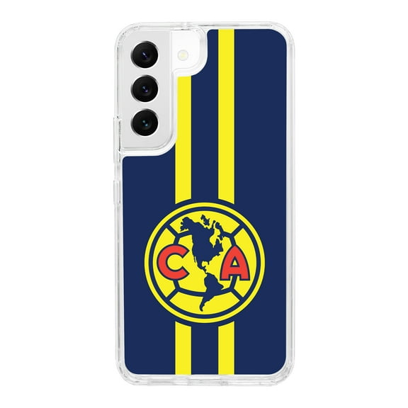 Club America HD Phone Case for Samsung Galaxy S22 (Stripes) by Affinity Bands
