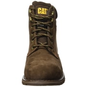 Women's Caterpillar Womens Freedom Steel Toe Work Boot 9 M in Chocolate