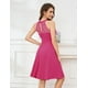 thumbnail image 2 of Vestido corto Bbonlinedress rosa intenso para baile de graduación para mujer, 2 of 6