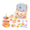 thumbnail image 3 of lionlar Tea Party Toys Developmental Toy Kitchen Tableware Set for Kids Kindergarten Sea Animals, 3 of 9