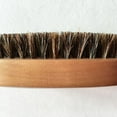 thumbnail image 6 of Men Boar Bristle Beard Brush Face Massage Hair Brush Round Wood Handle Mustache Comb Cleaning Appliance Shave Tools, 6 of 6