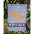 thumbnail image 3 of Carolines Treasures BB5492GF Pharaoh Hound Welcome Flag Garden Size  Small multicolor, 3 of 3