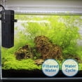 thumbnail image 5 of Filtre d'Aquarium Interne Réglable avec Pompe, Débit 800 L/H, pour Aquariums de 30-500 L (Noir), 5 of 5